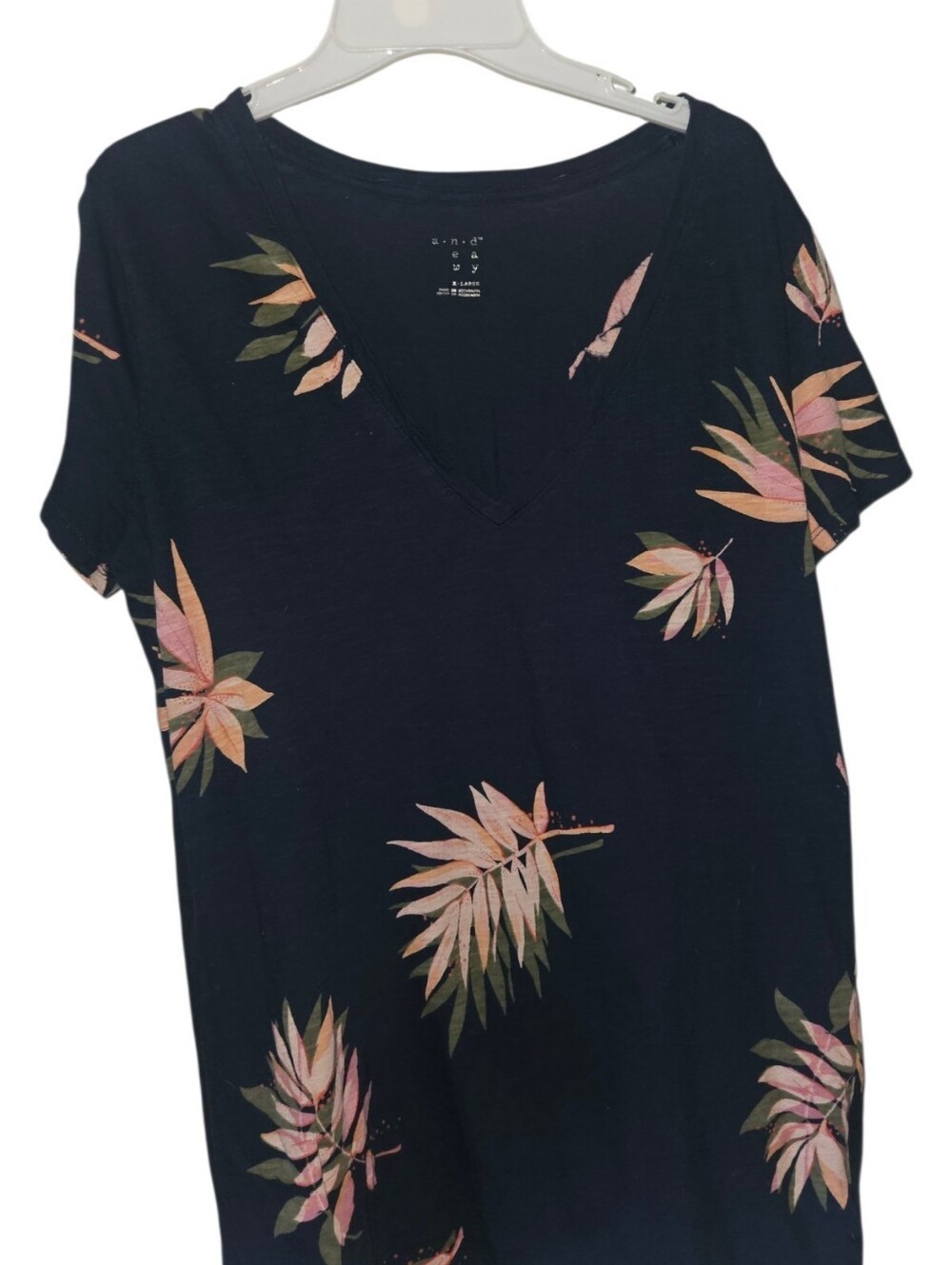 XL A New Day Tropical Tee
